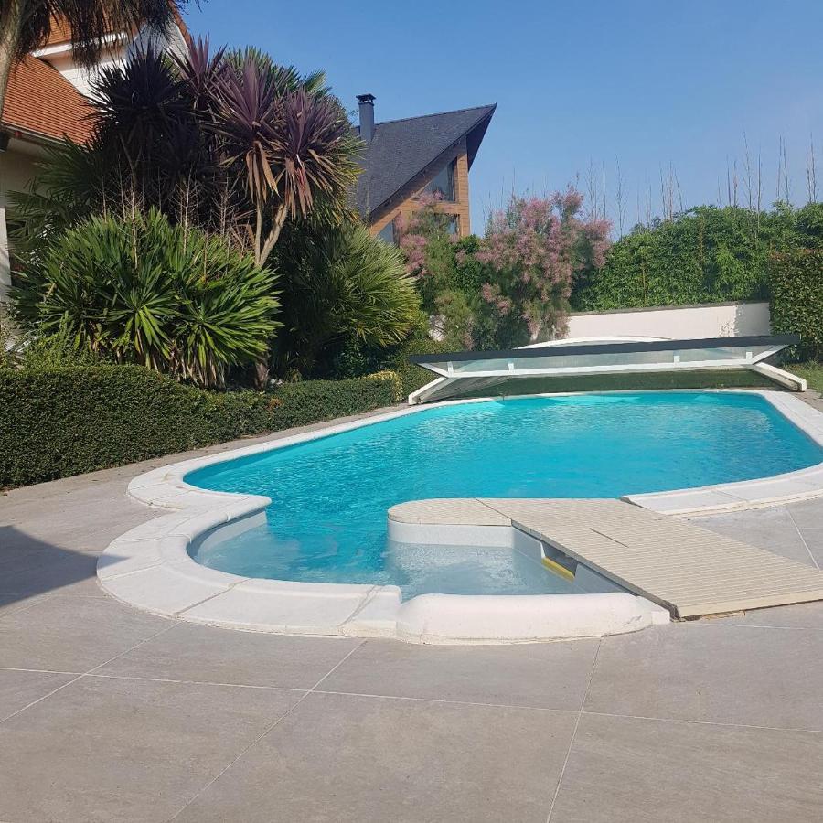 Grande Chambre Entre Caen Et La Mer Chambre Terrasse Jardin Et Piscine Mathieu ภายนอก รูปภาพ
