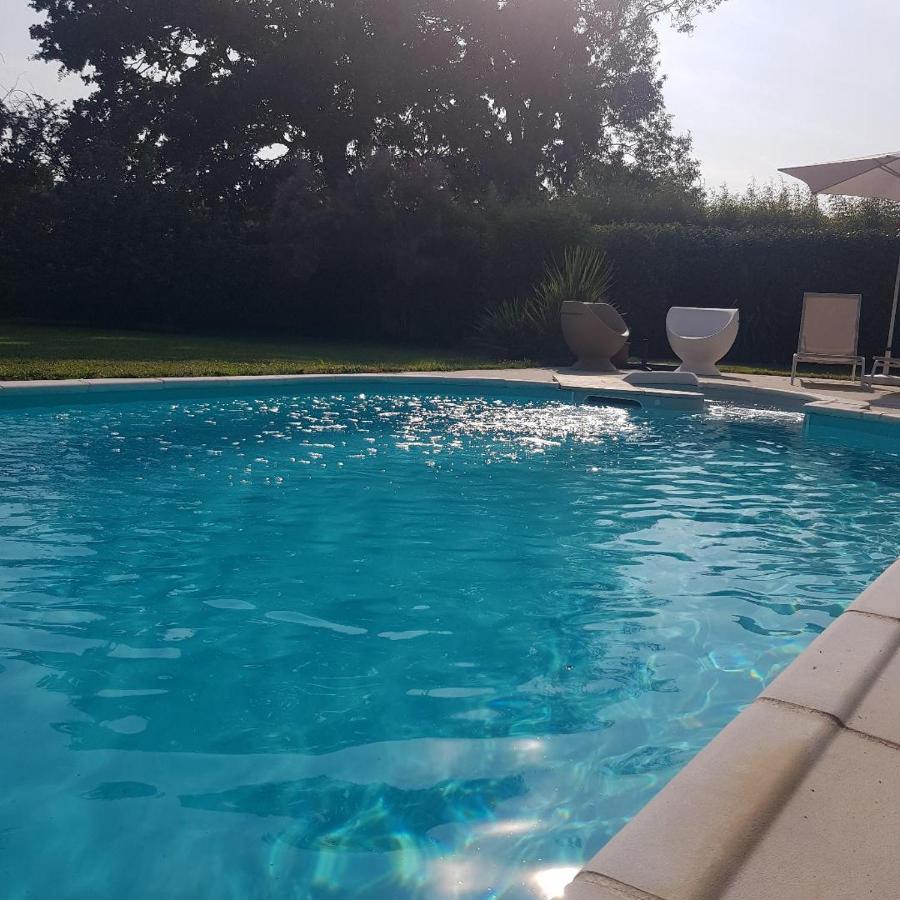 Grande Chambre Entre Caen Et La Mer Chambre Terrasse Jardin Et Piscine Mathieu ภายนอก รูปภาพ
